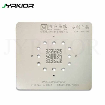 Jyrkior 0.12MM For MT6580A/MT6572A IC Chip Phone Repair BGA Rework Reballing Stencil Template
Jyrkior 0.12MM For MT6580A/MT6572A IC Chip Phone Repair BGA Rework Reballing Stencil Template