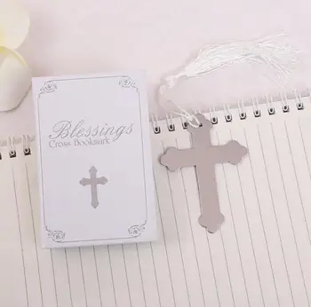 New Arrival 100 pcs Silver Cross Bookmark in Book Religious Party Giveaway Gift For Guest SN533
New Arrival 100 pcs Silver Cross Bookmark in Book Religious Party Giveaway Gift For Guest SN533