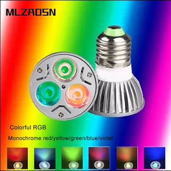 MLZAOSN LED Spotlight 3W GU5.3 GU10 E27 MR16 Coloful White Yellow Purple Blue Green Color Change LED Spot Light For Home Decor
MLZAOSN LED Spotlight 3W GU5.3 GU10 E27 MR16 Coloful White Yellow Purple Blue Green Color Change LED Spot Light For Home Decor