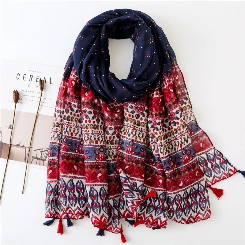 Women Scarf Geometric Large Blanket Wrap Fashion Long Tassel Shawl Ethnic Head Scarf Hijab HOT 180x100cm
Women Scarf Geometric Large Blanket Wrap Fashion Long Tassel Shawl Ethnic Head Scarf Hijab HOT 180x100cm