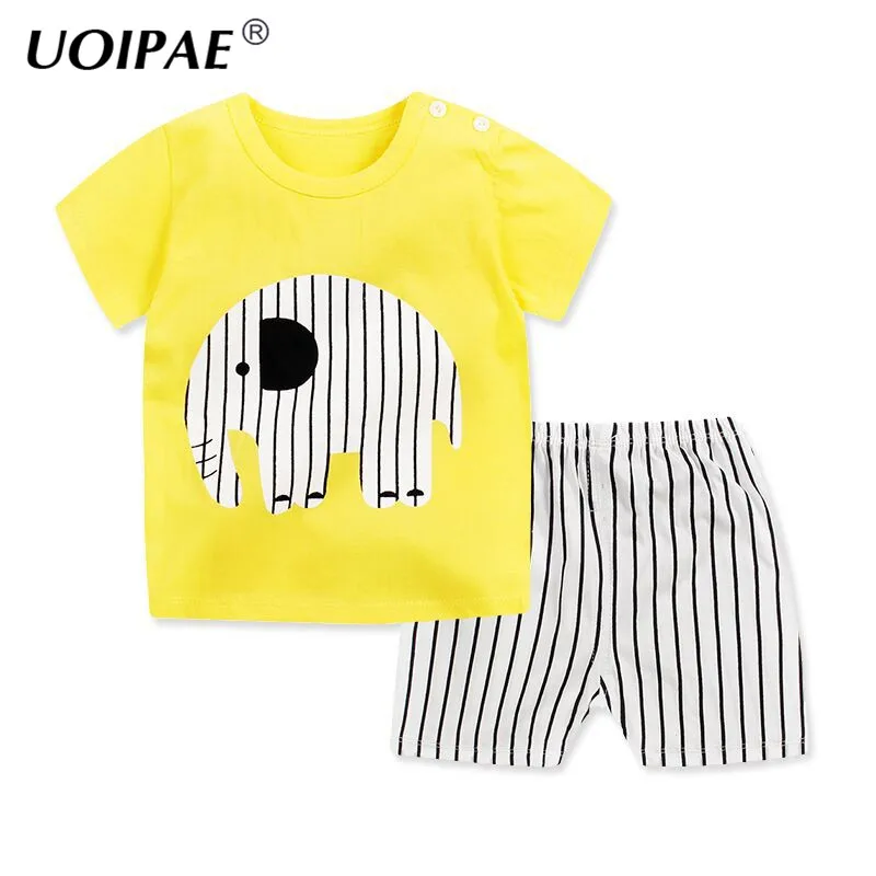 Kids Clothes Boys Sets Summer Children Clothing Sets Baby Boys Elephant T Shirt + Shorts Children Clothing Set for Girls YKT04
Kids Clothes Boys Sets Summer Children Clothing Sets Baby Boys Elephant T Shirt + Shorts Children Clothing Set for Girls YKT04