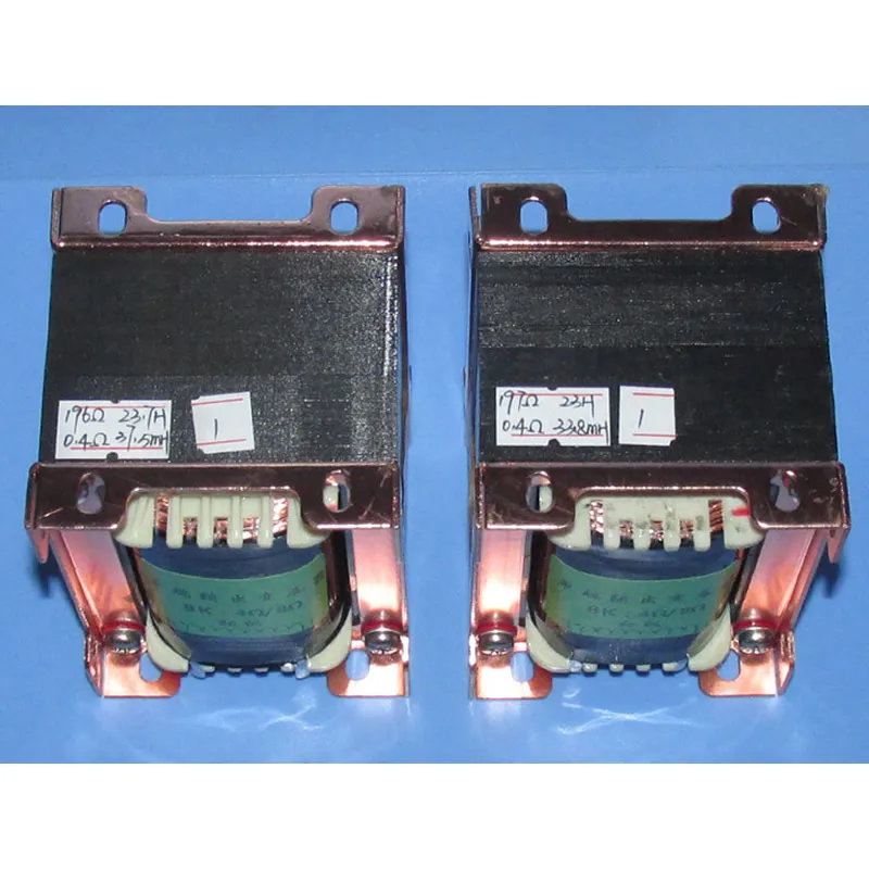 Long magnetic circuit low internal resistance 8K 6W single-ended amplifier output transformer suitable for 5686 4P1S 6N6 12BH7
Long magnetic circuit low internal resistance 8K 6W single-ended amplifier output transformer suitable for 5686 4P1S 6N6 12BH7