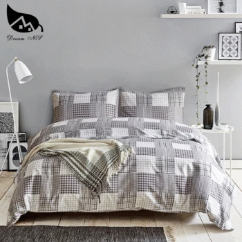 Dream NS Bedding Set Housewear Furnishings 3PCS 100% Polyester Fiber Sanding Bedding Set Simple Plaid Printed Pattern
Dream NS Bedding Set Housewear Furnishings 3PCS 100% Polyester Fiber Sanding Bedding Set Simple Plaid Printed Pattern