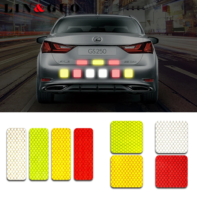 2pcs Car Stickers Warning Mark Reflective Tape For Citroen Peugeot BMW MINI Skoda Seat Mazda Toyota Lexus Honda Alfa Accessories
2pcs Car Stickers Warning Mark Reflective Tape For Citroen Peugeot BMW MINI Skoda Seat Mazda Toyota Lexus Honda Alfa Accessories