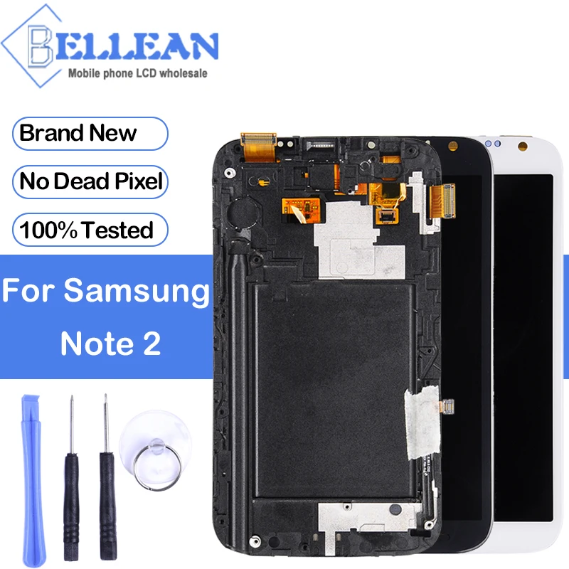 Dinamico N7100 Lcd For Samsung Galaxy Note 2 Lcd N7100 Display With Touch Screen Digitizer Assembly With Frame Free Shipping
Dinamico N7100 Lcd For Samsung Galaxy Note 2 Lcd N7100 Display With Touch Screen Digitizer Assembly With Frame Free Shipping