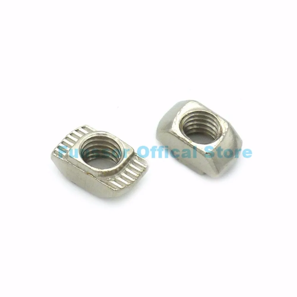 Funssor 20x20 European Aluminum Extrusions Slim T-Nut M3/M4/M5 Thread Pack of 100
Funssor 20x20 European Aluminum Extrusions Slim T-Nut M3/M4/M5 Thread Pack of 100