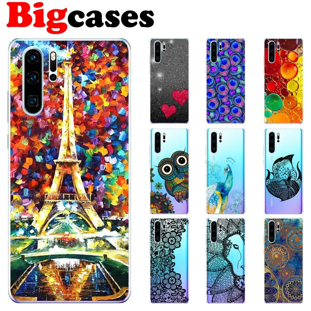 For Huawei P30 Lite Pro Case Cover Soft TPU Silicone P30 Lite Fundas Cute Tower Peacock Feather Flower P30 Pro Coque Phone Shell
For Huawei P30 Lite Pro Case Cover Soft TPU Silicone P30 Lite Fundas Cute Tower Peacock Feather Flower P30 Pro Coque Phone Shell