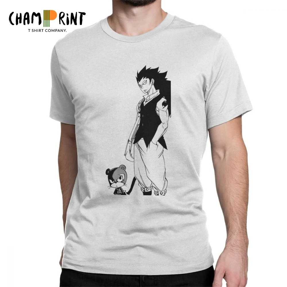 Men's T Shirt Fairy Tail Fashion Short Sleeve Gajeel Tee Shirt Crew Neck Tops Pure Cotton White T-Shirt
Men's T Shirt Fairy Tail Fashion Short Sleeve Gajeel Tee Shirt Crew Neck Tops Pure Cotton White T-Shirt