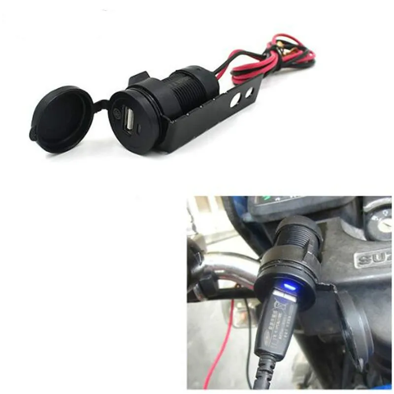 Waterproof Dust-proof 5V Adaptateur DC 12V Moto USB Charger Socket+60cm Lines Phone/GPS Power Supply Port
Waterproof Dust-proof 5V Adaptateur DC 12V Moto USB Charger Socket+60cm Lines Phone/GPS Power Supply Port
