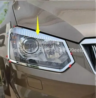 2pcs ABS Chrome Front Headlight Lamp Cover Fit For Fit For Skoda Yeti 2013 2014 2015
2pcs ABS Chrome Front Headlight Lamp Cover Fit For Fit For Skoda Yeti 2013 2014 2015