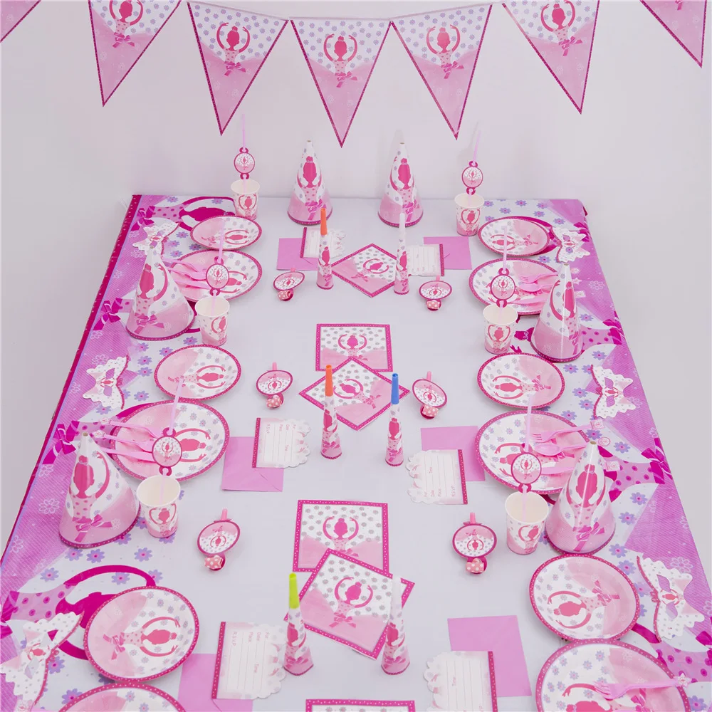 Ballet dancers theme party tableware birthday party decorations kids parties theme events party toys party supplies
Ballet dancers theme party tableware birthday party decorations kids parties theme events party toys party supplies