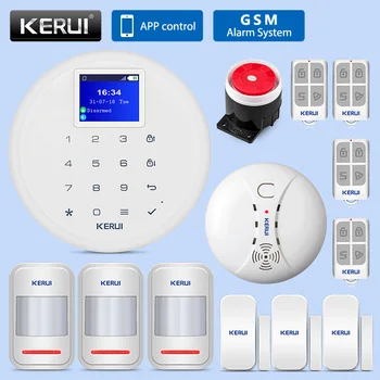 KERUI G17 Home Burglar Security Alarm System GSM Alarm Systems Security Home Wifi Home Anti-theft Protection Alarm System
KERUI G17 Home Burglar Security Alarm System GSM Alarm Systems Security Home Wifi Home Anti-theft Protection Alarm System