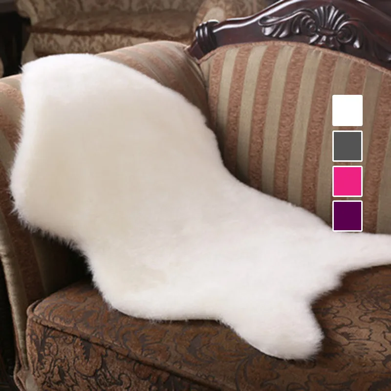 Soft Hairy Carpet Sheepskin Chair Cover Bedroom Faux Rug Pad Skin Fur Plain Fluffy Area Rugs Washable Artificial Textile tapetes
Soft Hairy Carpet Sheepskin Chair Cover Bedroom Faux Rug Pad Skin Fur Plain Fluffy Area Rugs Washable Artificial Textile tapetes