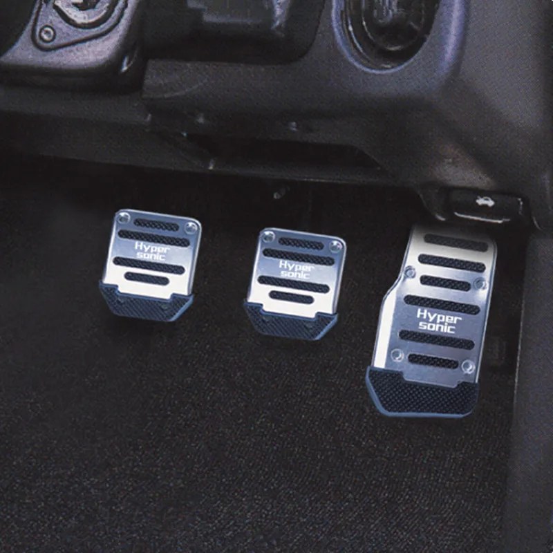 Hypersonic Manual Transmission 3 PCS Car Pedal Cover Kit Non-slip Foot Pedal Accelerator Pedal Brake Cover Set Kit Universal
Hypersonic Manual Transmission 3 PCS Car Pedal Cover Kit Non-slip Foot Pedal Accelerator Pedal Brake Cover Set Kit Universal