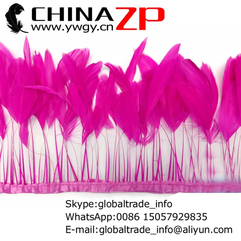 4-6 Inch Wholesale in CHINAZP Factory 10yards/lot Good Quality Dyed Fuchsia Stripped Rooster Coque Tail Feathers Trim
4-6 Inch Wholesale in CHINAZP Factory 10yards/lot Good Quality Dyed Fuchsia Stripped Rooster Coque Tail Feathers Trim
