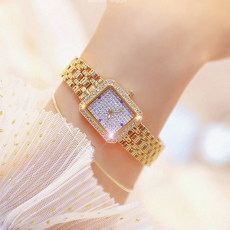 Women Watches 2019 Famous Brand Creative Fashion Ladies Wrist Watch Small Dial Square Gold Watch Women Wristwatch Reloj Mujer
Women Watches 2019 Famous Brand Creative Fashion Ladies Wrist Watch Small Dial Square Gold Watch Women Wristwatch Reloj Mujer