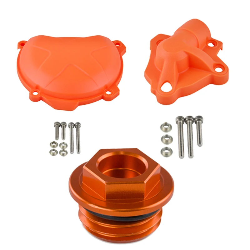 Water Pump Guard Protector Clutch Cover Oil Fuel Filler Cap for KTM 250 350 SXF EXCF XCF XCFW Freeride SIX DAYS SX-F EXC-F XCF-W
Water Pump Guard Protector Clutch Cover Oil Fuel Filler Cap for KTM 250 350 SXF EXCF XCF XCFW Freeride SIX DAYS SX-F EXC-F XCF-W