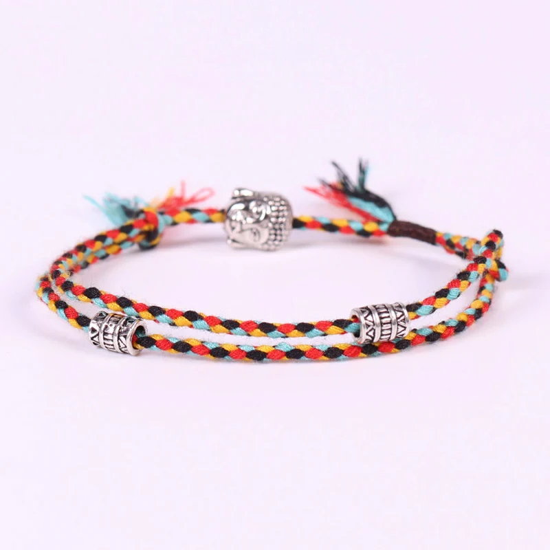 Lucky Woven Amulet Handmade Bracelet Buddhist Cord Bracelets & Bangles Bracelet Jewelry Gifts For Women Men Rope Buddha Anklet
Lucky Woven Amulet Handmade Bracelet Buddhist Cord Bracelets & Bangles Bracelet Jewelry Gifts For Women Men Rope Buddha Anklet