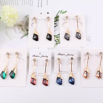 JIOFREE (TM) Korea Style 6 Color Rhinestone Crystal Rhombic Shape Clip on Earrings Without Piercing for Women Clip Earrings
JIOFREE (TM) Korea Style 6 Color Rhinestone Crystal Rhombic Shape Clip on Earrings Without Piercing for Women Clip Earrings