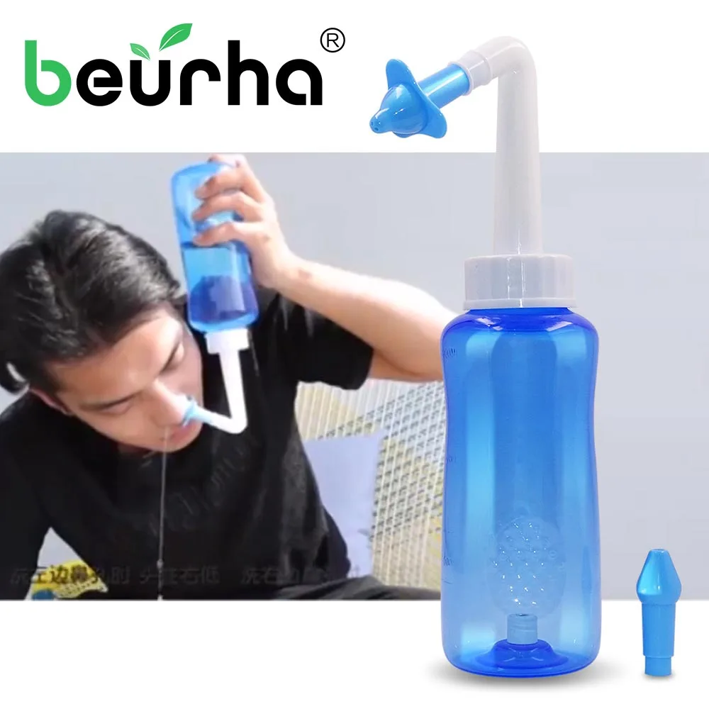 300ml Nose Cleaner therapy Neti Pot For Adults Children Nasal Wash Clean Care Protector Moistens Avoid Allergic Rhinitis cure
300ml Nose Cleaner therapy Neti Pot For Adults Children Nasal Wash Clean Care Protector Moistens Avoid Allergic Rhinitis cure