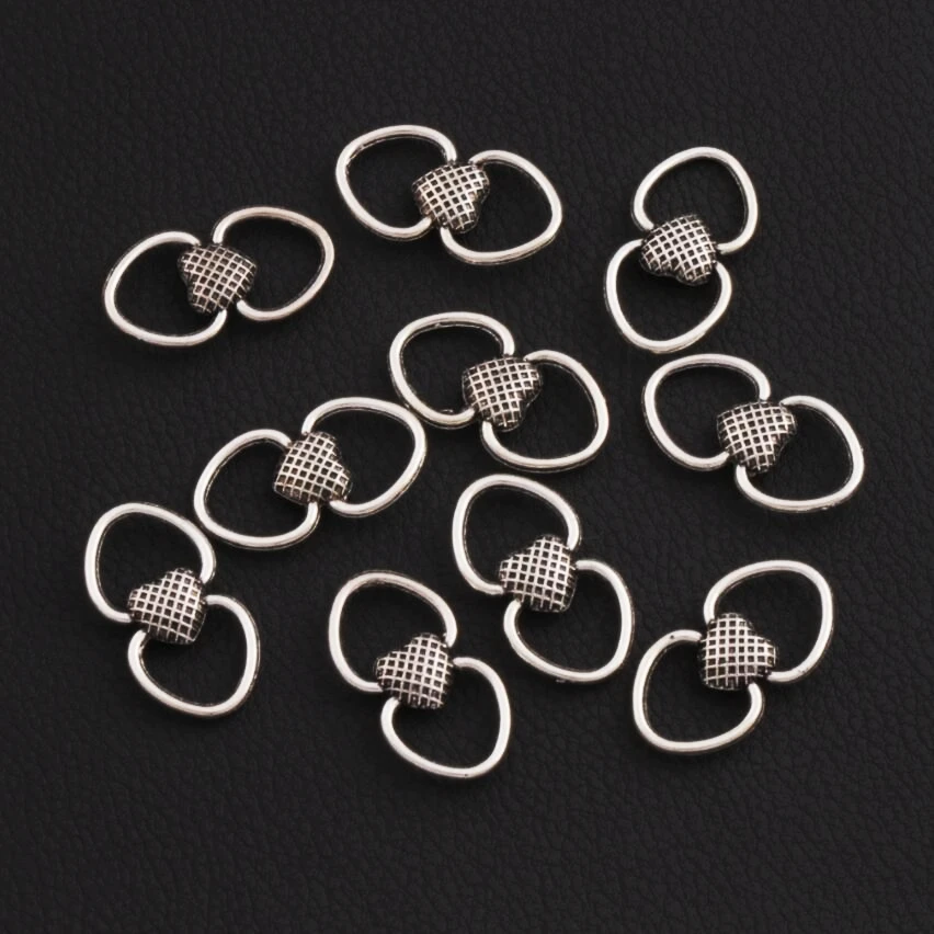 21pcs 13.2x24.8 mm Antique Silver Open Hearts Grid Heart Alloy 10mm 2-Hole Connectors Fit Infinity Leather Bracelets L1229
21pcs 13.2x24.8 mm Antique Silver Open Hearts Grid Heart Alloy 10mm 2-Hole Connectors Fit Infinity Leather Bracelets L1229