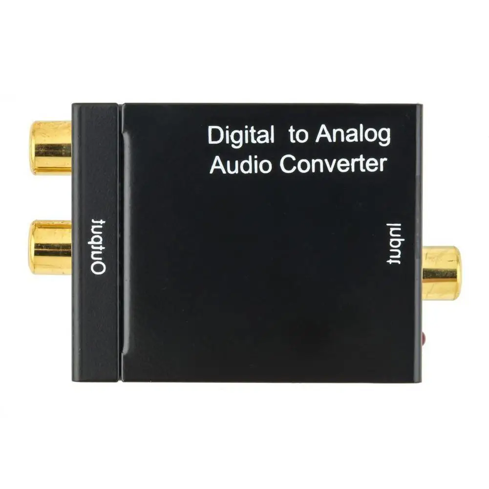 Digital Optical Coaxial Toslink Signal To Analog Audio Converter Adapter RCA Digital To Analog Audio Converter Adapter For TV PC
Digital Optical Coaxial Toslink Signal To Analog Audio Converter Adapter RCA Digital To Analog Audio Converter Adapter For TV PC