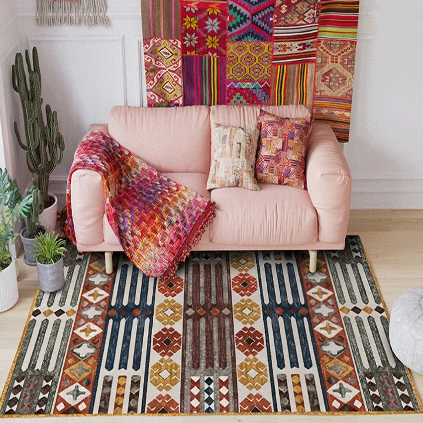 Retro style Kilim living room rug big size Persian pattern printed carpet,vintage home decoration floor mat
Retro style Kilim living room rug big size Persian pattern printed carpet,vintage home decoration floor mat