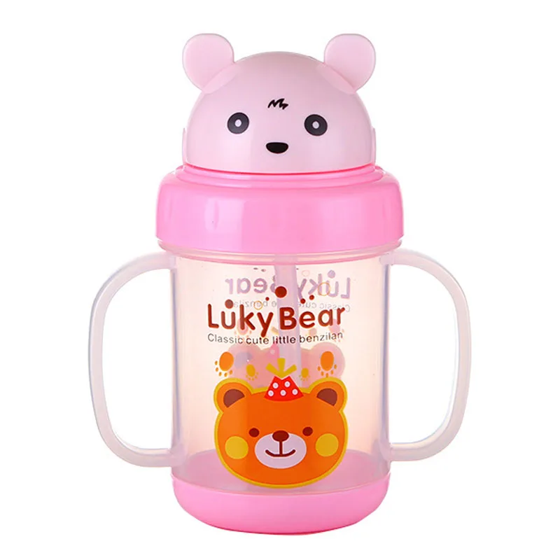 1 Pcs Bear Kids Straw Bottles Drinking Bottle Sippy Bottles With Handles Cute Design Feeding Bottle PP Plastic
1 Pcs Bear Kids Straw Bottles Drinking Bottle Sippy Bottles With Handles Cute Design Feeding Bottle PP Plastic