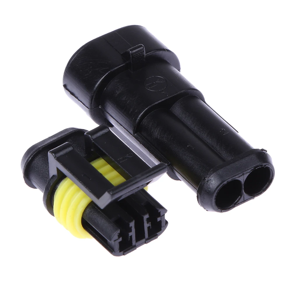 5 Sets Car Waterproof 1.5mm Terminals 2Pin Plug Automotive Electrical Wire Connector HID Plug Auto Xenon lamp
5 Sets Car Waterproof 1.5mm Terminals 2Pin Plug Automotive Electrical Wire Connector HID Plug Auto Xenon lamp