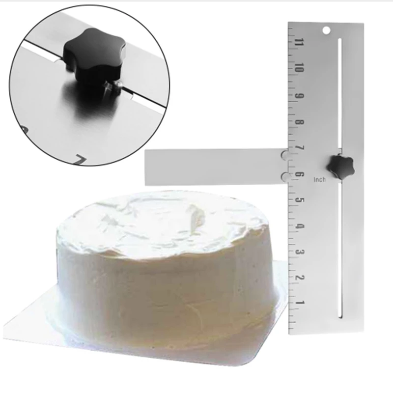 Adjustable kitchen Turning sugar Leveling device cake decorating tools Stainless Steel DIY Baking Scraper Tool dropshipping
Adjustable kitchen Turning sugar Leveling device cake decorating tools Stainless Steel DIY Baking Scraper Tool dropshipping