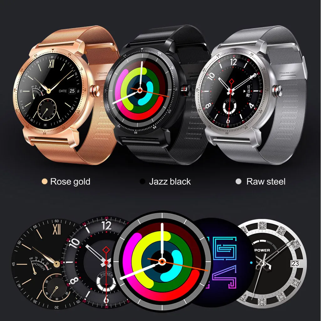 CARPRIE K88H Plus Smart Watch IOS Android Heart Rate Monitor Watch IPS Round Screen Task Reminder Z30422
CARPRIE K88H Plus Smart Watch IOS Android Heart Rate Monitor Watch IPS Round Screen Task Reminder Z30422