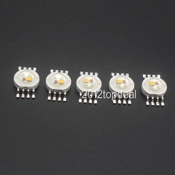 10 pcs 12w 8pin RGBWW LED Lamp Emitter Diodes For Stage Lighting High Power LED 45mil Epistar LED Chip
10 pcs 12w 8pin RGBWW LED Lamp Emitter Diodes For Stage Lighting High Power LED 45mil Epistar LED Chip