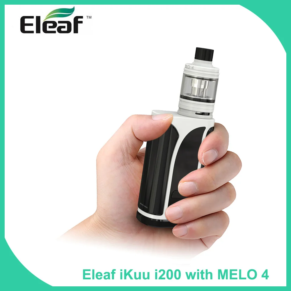 Eleaf iKuu i200 with MELO 4 Atomizer 2ml/4.5ml 200W Built in 4600mAh Vape Kit with EC2 Head Electronic Cigarette vape
Eleaf iKuu i200 with MELO 4 Atomizer 2ml/4.5ml 200W Built in 4600mAh Vape Kit with EC2 Head Electronic Cigarette vape