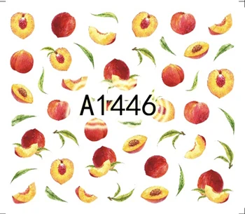 Nail Art Sticker Water Decals Fruit Peach Nails Slider Stickers DIY Decoration Accessories Manicure Foil Wraps Pegatinas
Nail Art Sticker Water Decals Fruit Peach Nails Slider Stickers DIY Decoration Accessories Manicure Foil Wraps Pegatinas