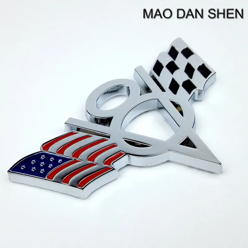 Car V8 Flag Emblem Badge Decal 3D Sticker Metal Fit For Chevrolet Chevy Corvette Camaro
Car V8 Flag Emblem Badge Decal 3D Sticker Metal Fit For Chevrolet Chevy Corvette Camaro