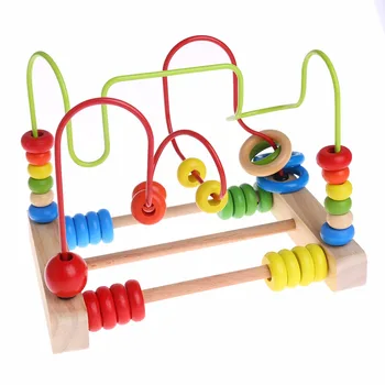 Educational Baby Kids Wooden Toddler Toys Circle Bead Maze Intelligence Toys Gift For Children Kids
Educational Baby Kids Wooden Toddler Toys Circle Bead Maze Intelligence Toys Gift For Children Kids