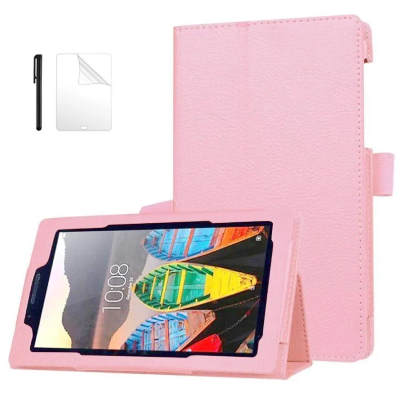 PU Leather Case for Lenovo Tab 3 7 Essential 710F/I Magnet Stand Cover for funda Lenovo Tab3 TB3-710F TB3-710I Case+Film+Pen
PU Leather Case for Lenovo Tab 3 7 Essential 710F/I Magnet Stand Cover for funda Lenovo Tab3 TB3-710F TB3-710I Case+Film+Pen