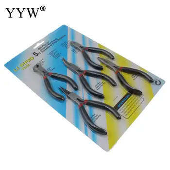 Jewelry Pliers Ferronickel Plastic plated nickel lead & cadmium free 56x130x10mm-56x105x10mm 182x28.2x13mm 5PCs/Set Sold By Set
Jewelry Pliers Ferronickel Plastic plated nickel lead & cadmium free 56x130x10mm-56x105x10mm 182x28.2x13mm 5PCs/Set Sold By Set