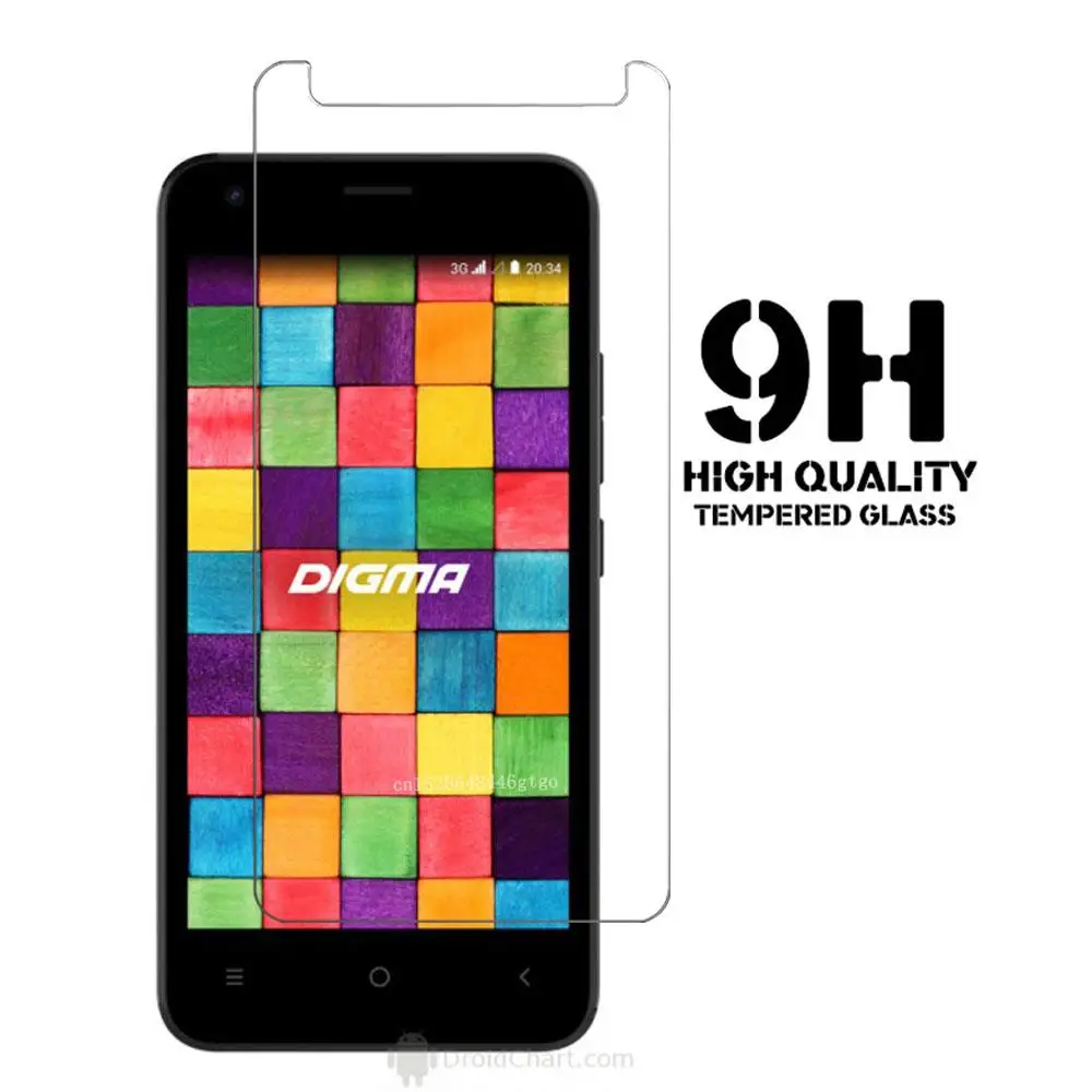 Закаленное стекло для Digma Linx Argo 3G защита экрана 2 5 9H Защитное 3G|Защитные стёкла и