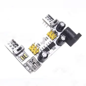 White Breadboard Dedicated Power Module 2-Way Breadboard Module Compatible With 5V/3.3V Dc Voltage Regulator Module
White Breadboard Dedicated Power Module 2-Way Breadboard Module Compatible With 5V/3.3V Dc Voltage Regulator Module