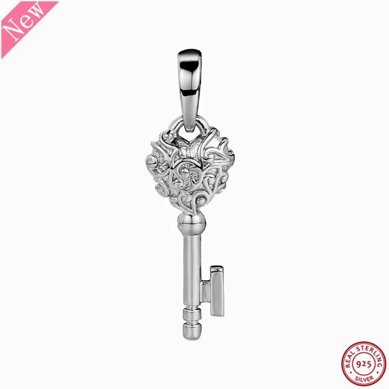 Vintage Look Heart Shape Regal Key Pendant Charm Beads for Women Jewelry Making DIY Fit PANDORA Charms Silver 925 Original FL838
Vintage Look Heart Shape Regal Key Pendant Charm Beads for Women Jewelry Making DIY Fit PANDORA Charms Silver 925 Original FL838