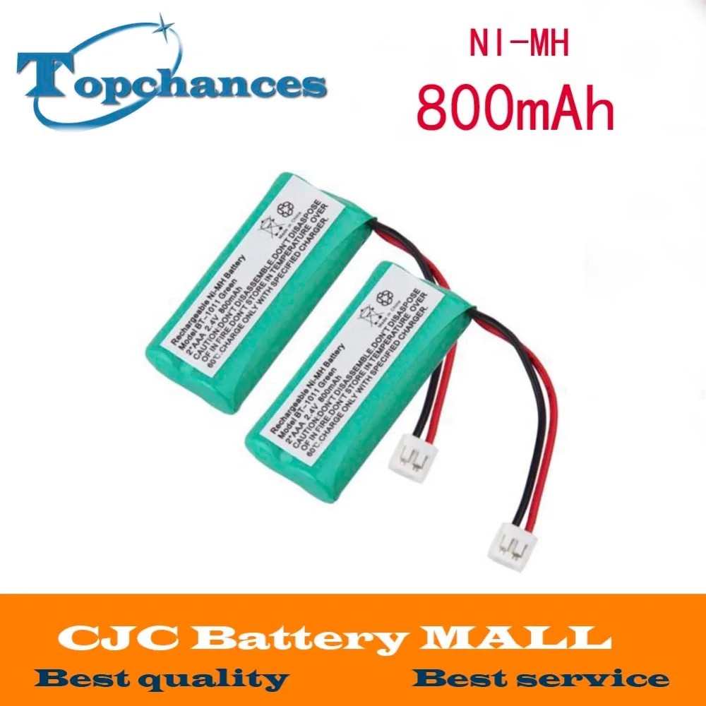 2pcs 2.4V 800mAh Ni-MH Cordless Phone Battery for Uniden BT-1011 BT-1018 BT1011 BT1018 BT-694
2pcs 2.4V 800mAh Ni-MH Cordless Phone Battery for Uniden BT-1011 BT-1018 BT1011 BT1018 BT-694