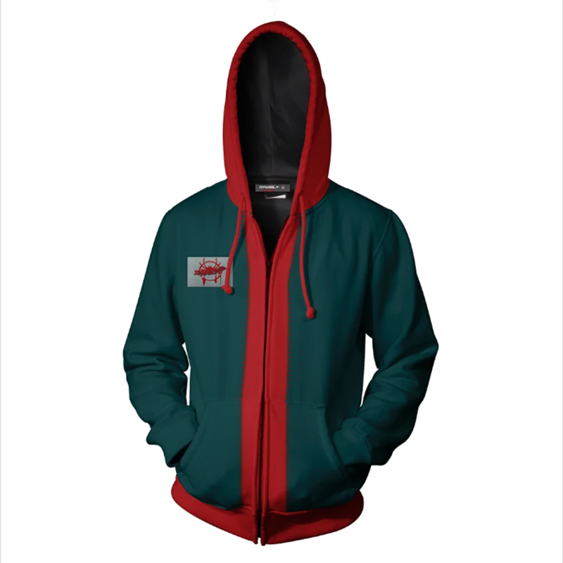 Autumn Winter 3D Print Spider-Man In the Spider-Verse Miles Morales New Look Cosplay Zip Up Hoodie Sweat Jacket Cloth
Autumn Winter 3D Print Spider-Man In the Spider-Verse Miles Morales New Look Cosplay Zip Up Hoodie Sweat Jacket Cloth