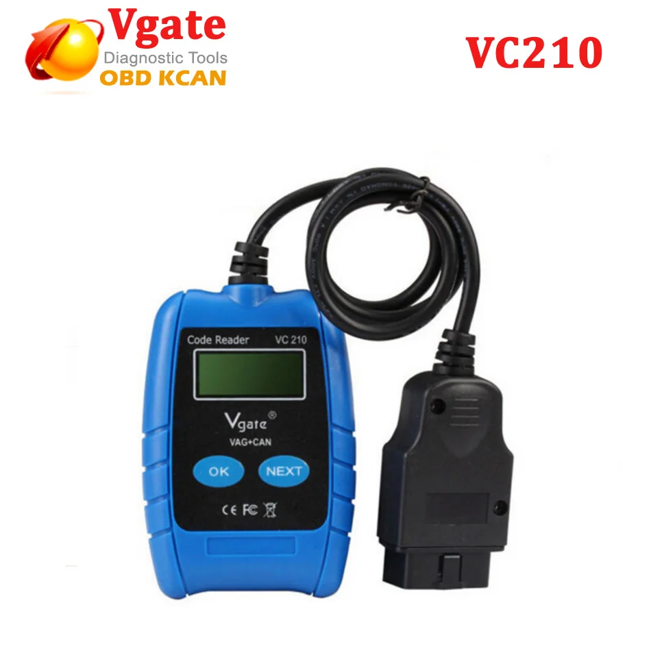 Vgate VC210 VAG Code Scanner OBD-II OBD II OBD2 EOBD CAN Code Reader Diagnostic Scan Tool vgate vc210 for vw for audi
Vgate VC210 VAG Code Scanner OBD-II OBD II OBD2 EOBD CAN Code Reader Diagnostic Scan Tool vgate vc210 for vw for audi