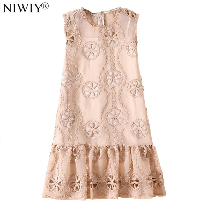 New Sleeveless Hem Splice Leaf Edge Summer Dress Zomerjurk Dames 2019 Women Midi Party Dress Vestido Verano Mujer N9272
New Sleeveless Hem Splice Leaf Edge Summer Dress Zomerjurk Dames 2019 Women Midi Party Dress Vestido Verano Mujer N9272