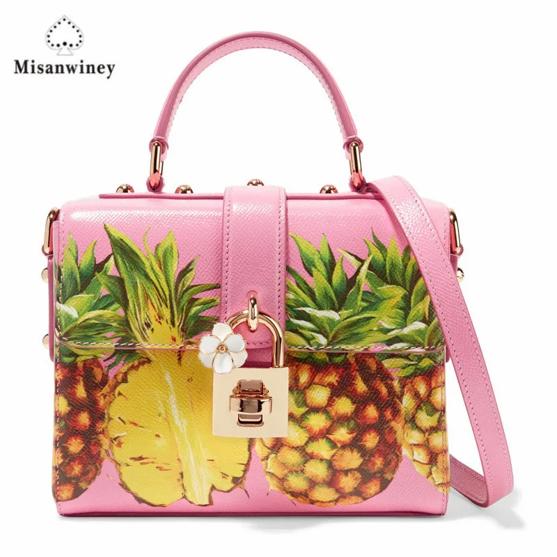 Misanwiney Cute Pineapple Bag Fruit Design Women Messenger Bags Leather Crossbody Bag Girls Funny winter Mini Flap Bag
Misanwiney Cute Pineapple Bag Fruit Design Women Messenger Bags Leather Crossbody Bag Girls Funny winter Mini Flap Bag
