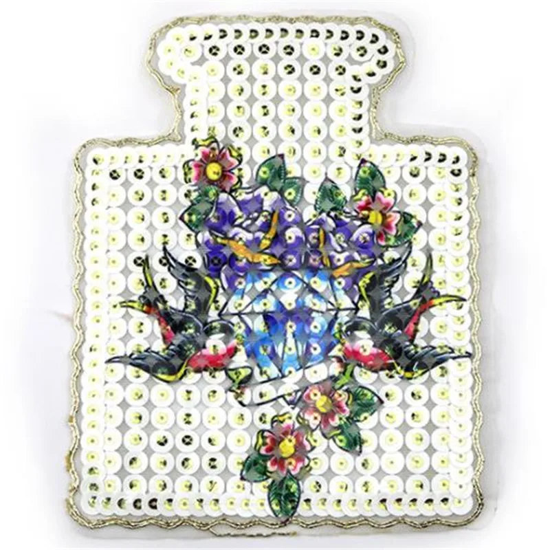 Flower Patch 200mm Large Perfume bottle Logo suquins Diy women Embroidery patches for clothing applique Stickers Free Shipping
Flower Patch 200mm Large Perfume bottle Logo suquins Diy women Embroidery patches for clothing applique Stickers Free Shipping
