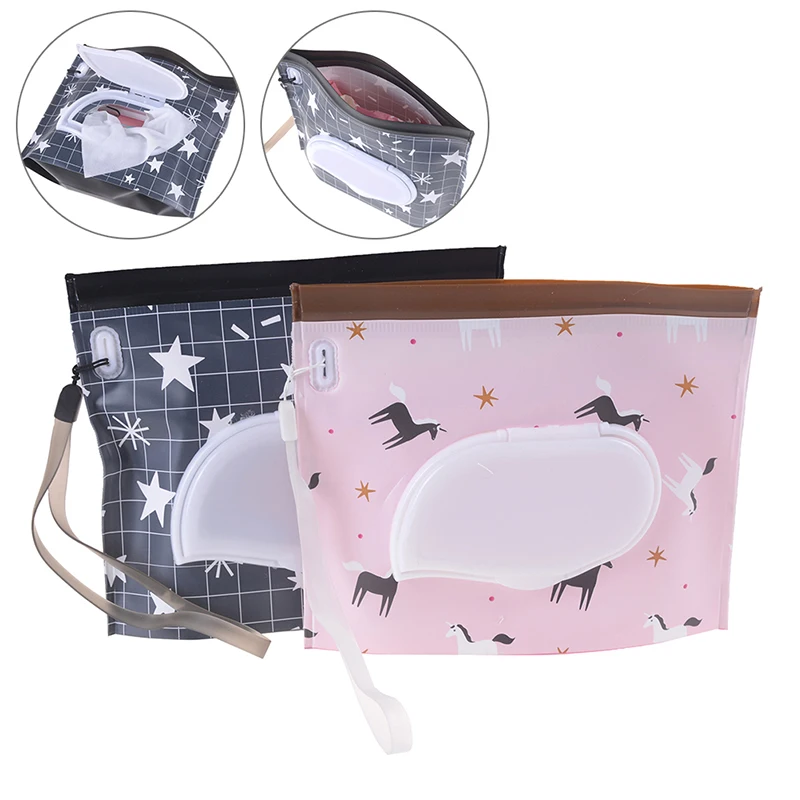 Fashion Clutch and Clean Wipes Carrying Case Eco-friendly Wet Wipes Bag Clamshell Cosmetic Pouch with Easy-Carry Snap-Strap
Fashion Clutch and Clean Wipes Carrying Case Eco-friendly Wet Wipes Bag Clamshell Cosmetic Pouch with Easy-Carry Snap-Strap
