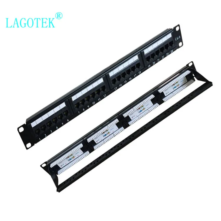 24 Ports CAT6 UTP Keystone Patch Panel 19 inch 1U cat6 Cable Frame Faceplate rj45 patch panel 24port
24 Ports CAT6 UTP Keystone Patch Panel 19 inch 1U cat6 Cable Frame Faceplate rj45 patch panel 24port