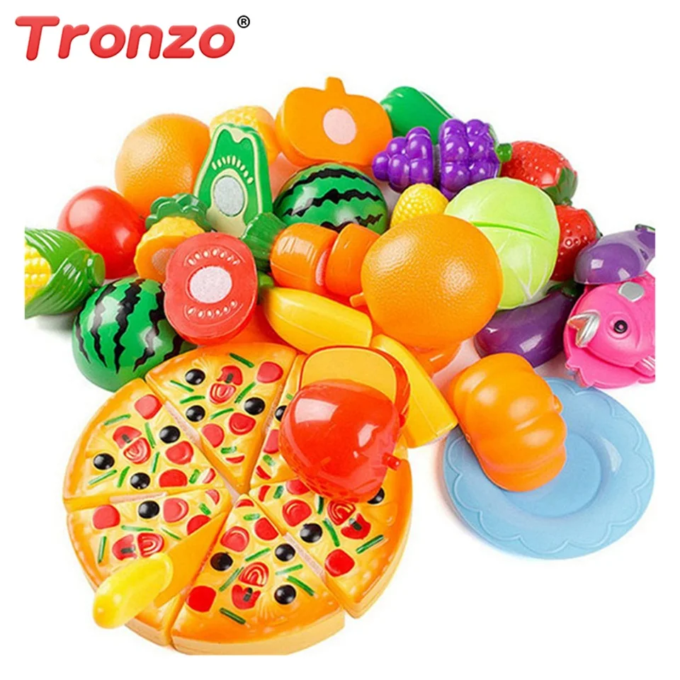 Tronzo 24PCS Kitchen Food Toys Set Children Pretend Play Toys Cutting Fruit Vegetable Pizza Kids Mini Food Toys Gift For Girls
Tronzo 24PCS Kitchen Food Toys Set Children Pretend Play Toys Cutting Fruit Vegetable Pizza Kids Mini Food Toys Gift For Girls